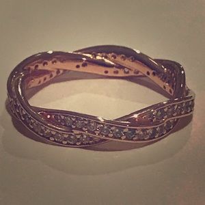 Pandora Rose Gold Twist of Fate